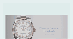 Desktop Screenshot of langfordsjewellers.com