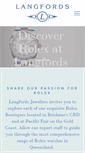Mobile Screenshot of langfordsjewellers.com